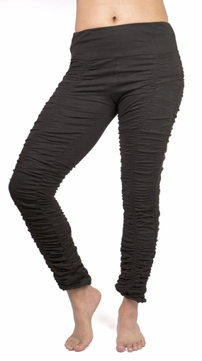 Ruched Leggings UV Protective Fabric Work Ready Ruched Leggings