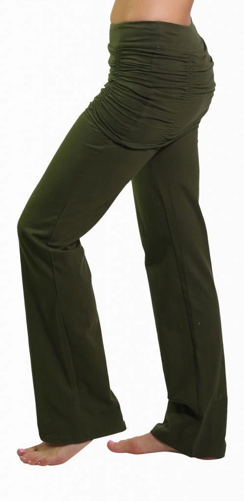 Soft Feel No Frills Fit Ruched Skirt Yoga Pant