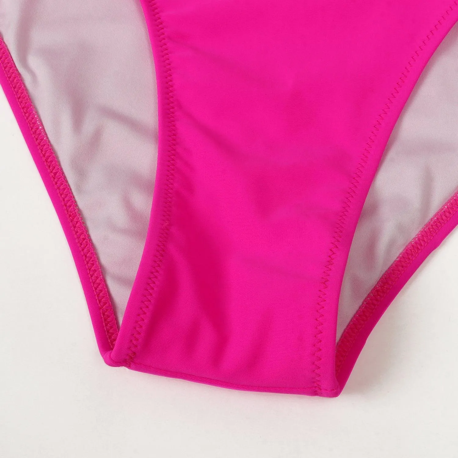Ruffle One-Piece Ruched Swimsuits