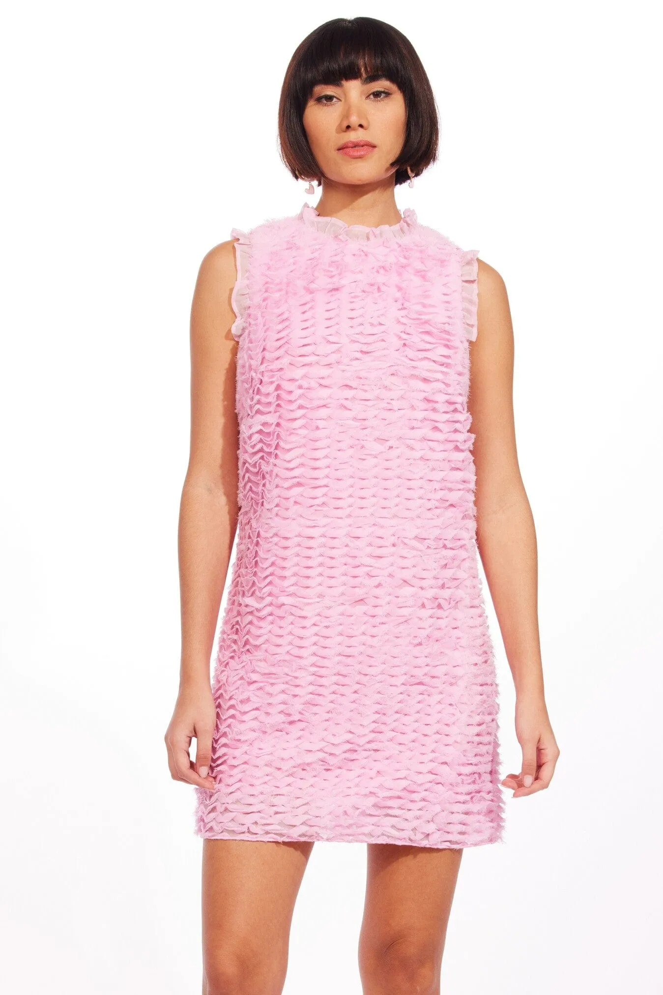 Smile Soft Calm Movement Lorca Dress - Rhubarb Souffle