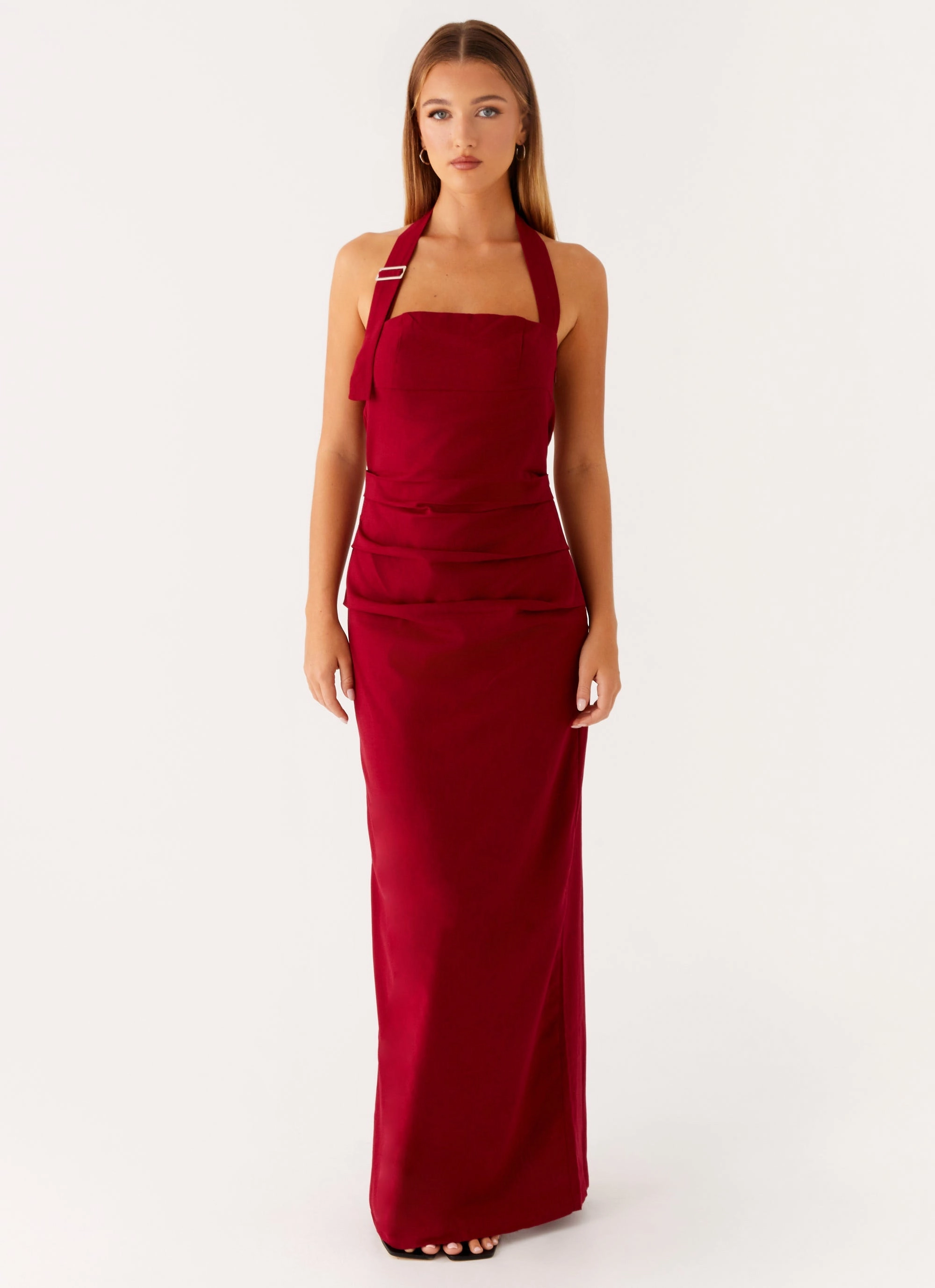 Rumour Has it Maxi Dress - Red spring outfit