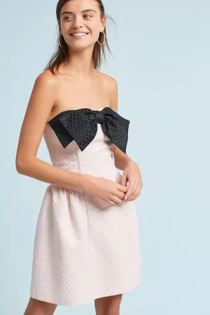 Sadie Mini Bow Dress Elegant Waist Design Sadie Mini Bow Dress Basic Fashion