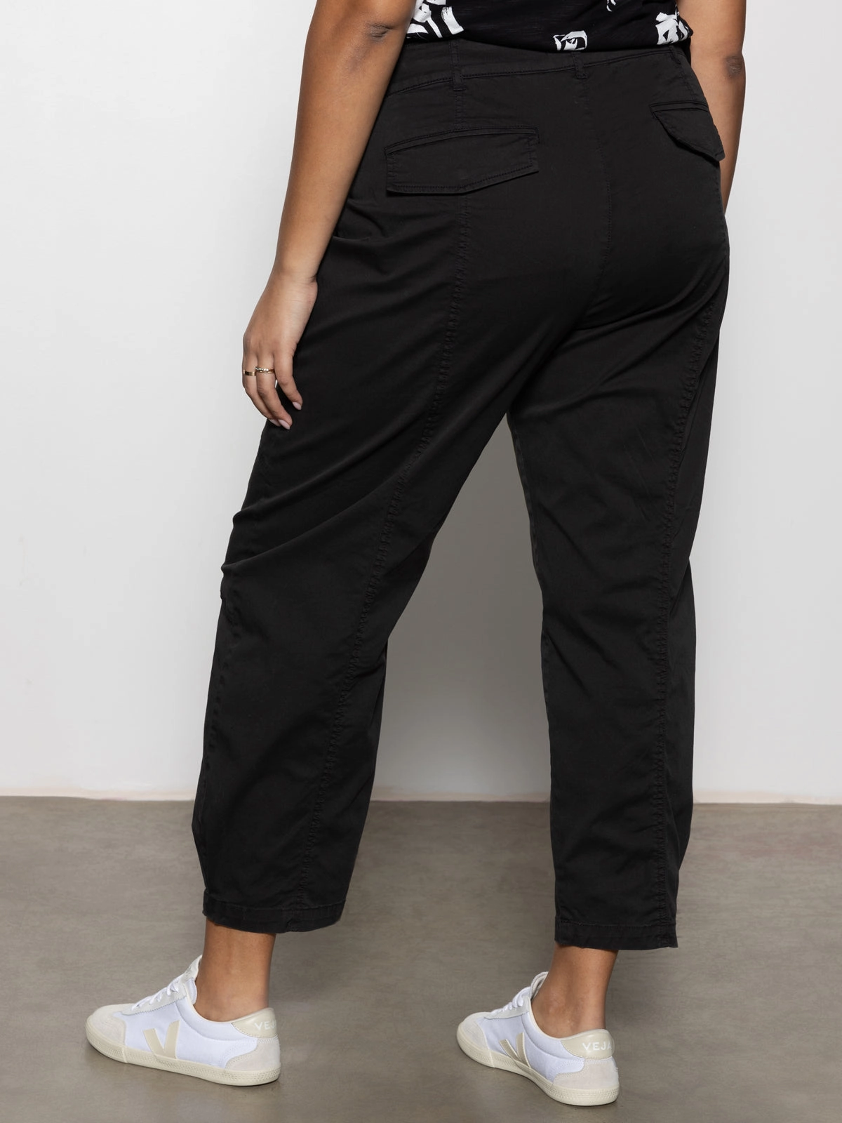 Sahara Tapered Standard Rise Pant Black Extended Sizing Layer Friendly Streetwear vibe
