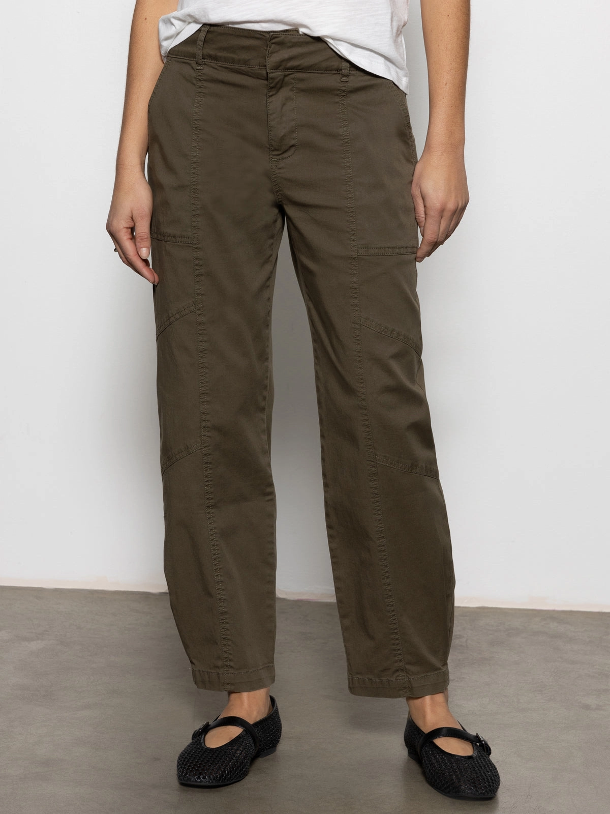 Sahara Tapered Standard Rise Pant Burnt Olive FourWayStretch Ultimate Wear