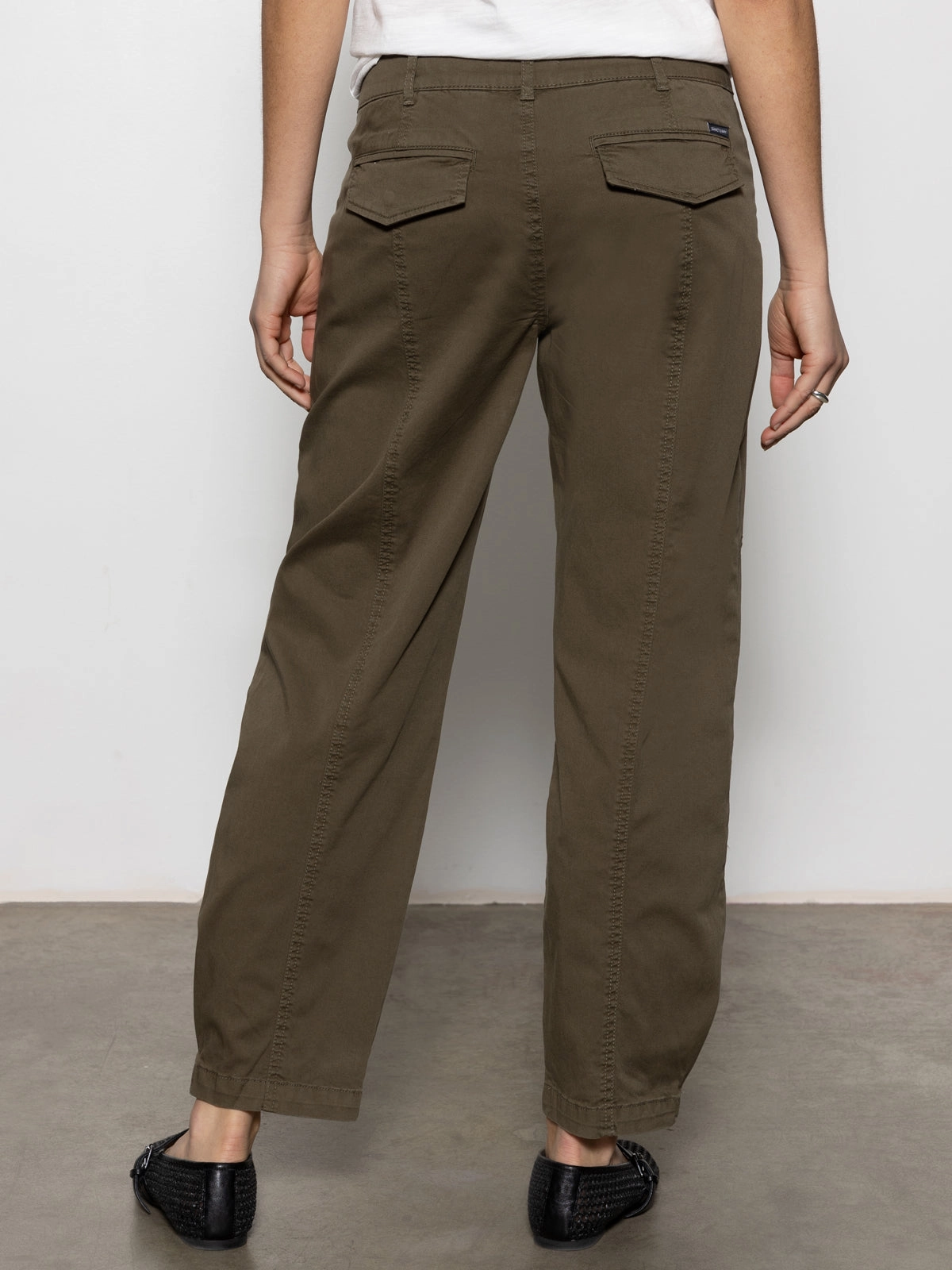 tailored look Sahara Tapered Standard Rise Pant Burnt Olive