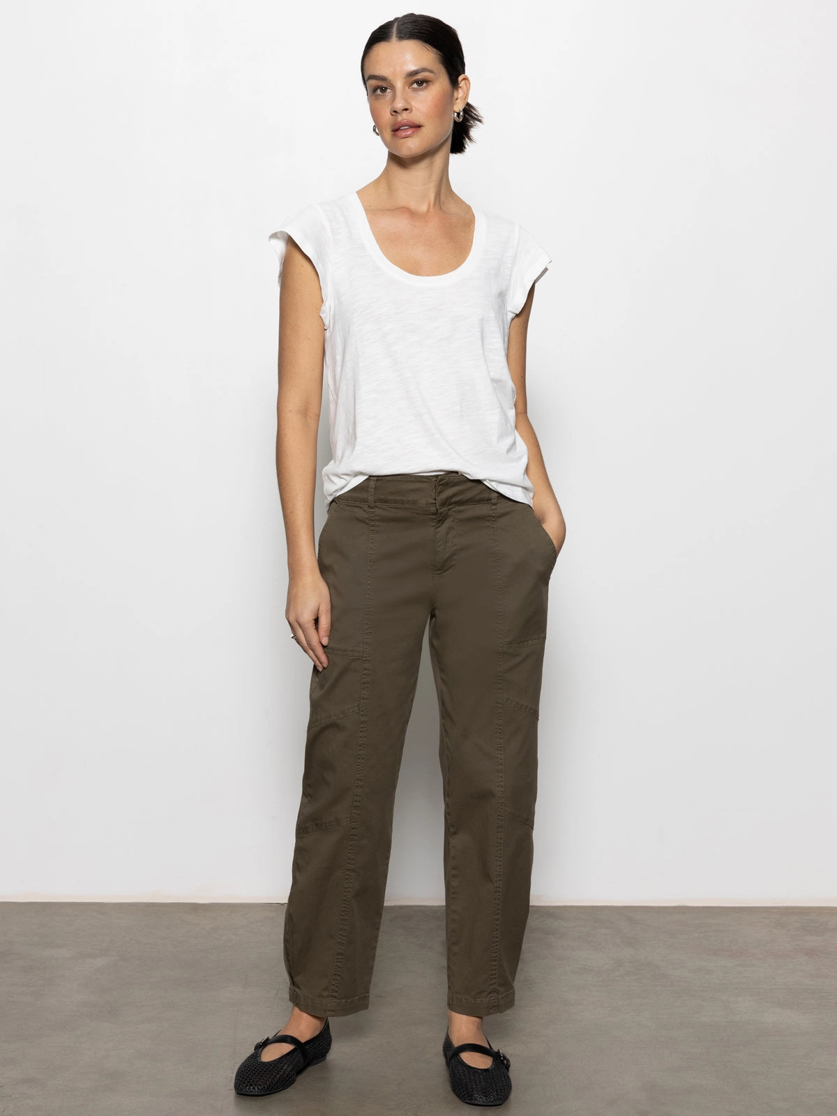 Smart Motion Sahara Tapered Standard Rise Pant Burnt Olive