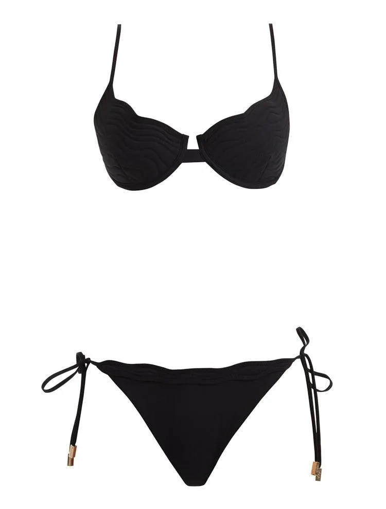 Salila Black Bikini Set