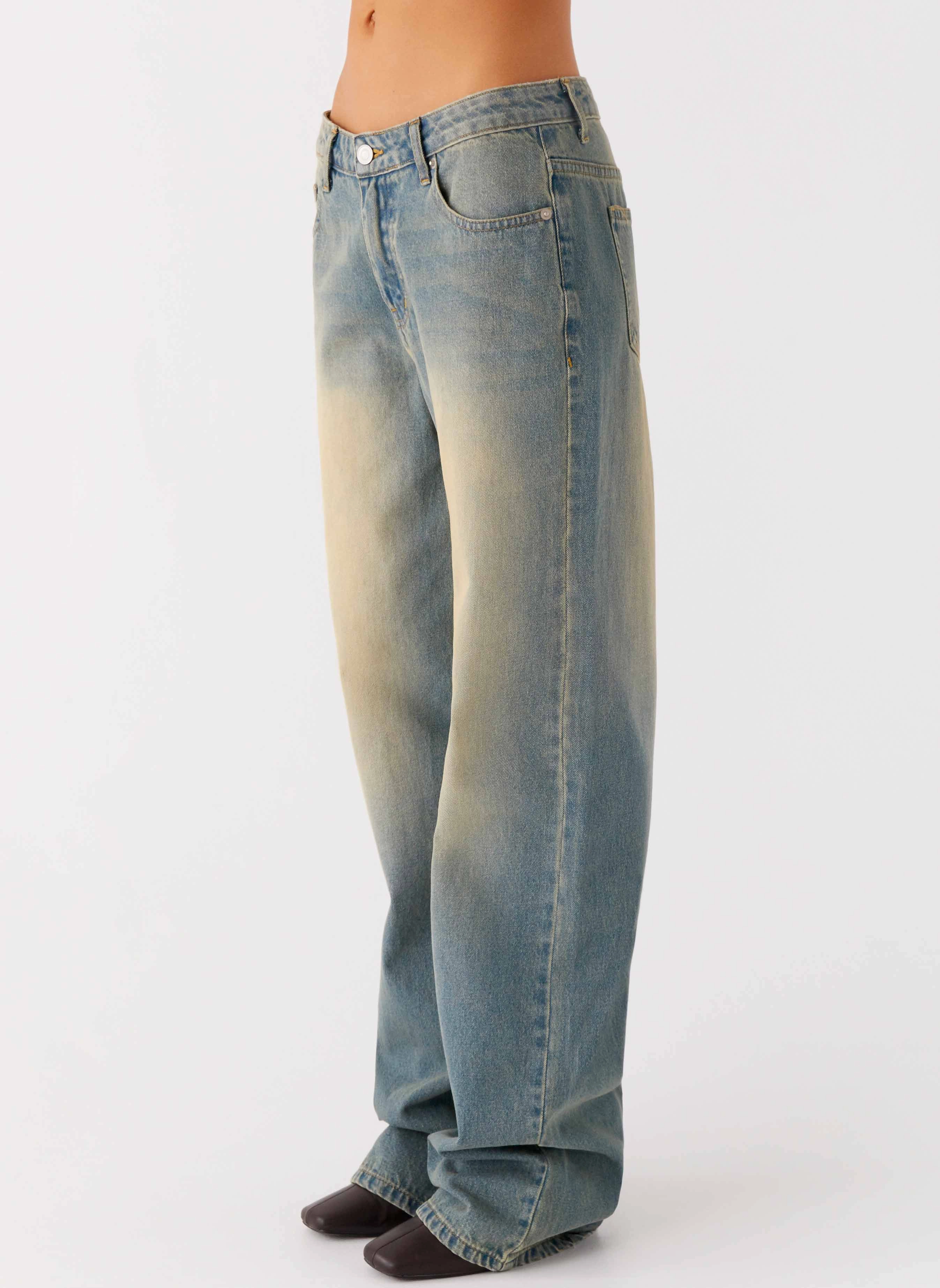 Minimal Bulk San Diego Straight Leg Jeans - Blue Wash