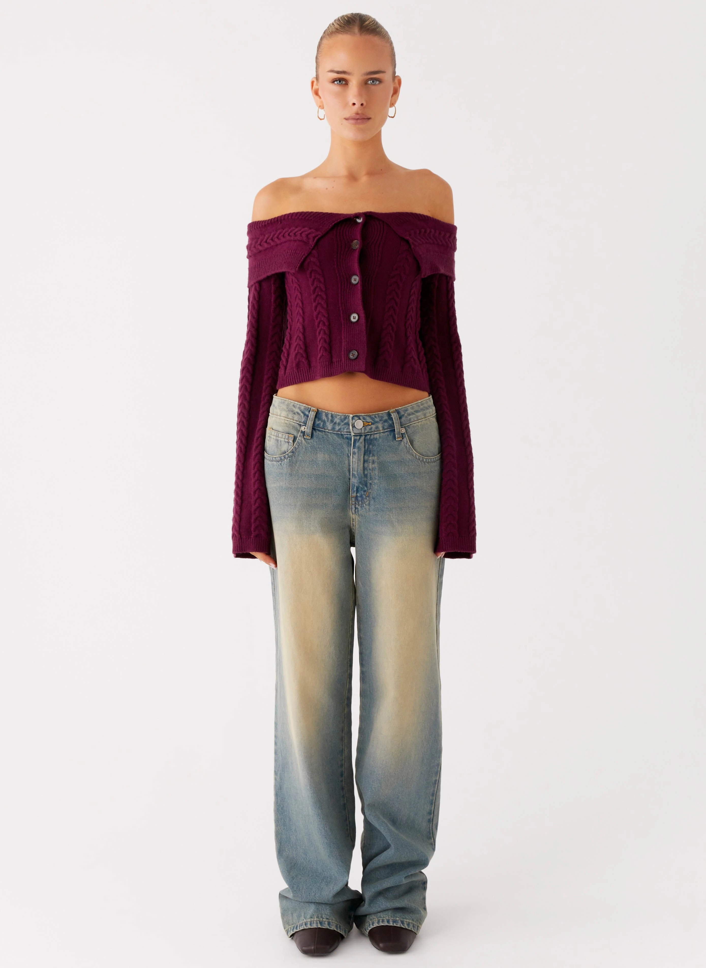 San Diego Straight Leg Jeans - Blue Wash Sleek and Soft