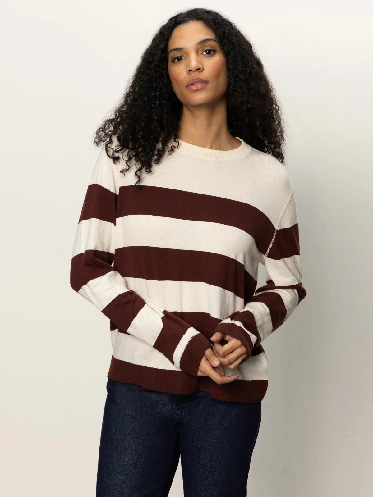 Breathable Waistband Sanctuary 24/7 Popover Sweater
