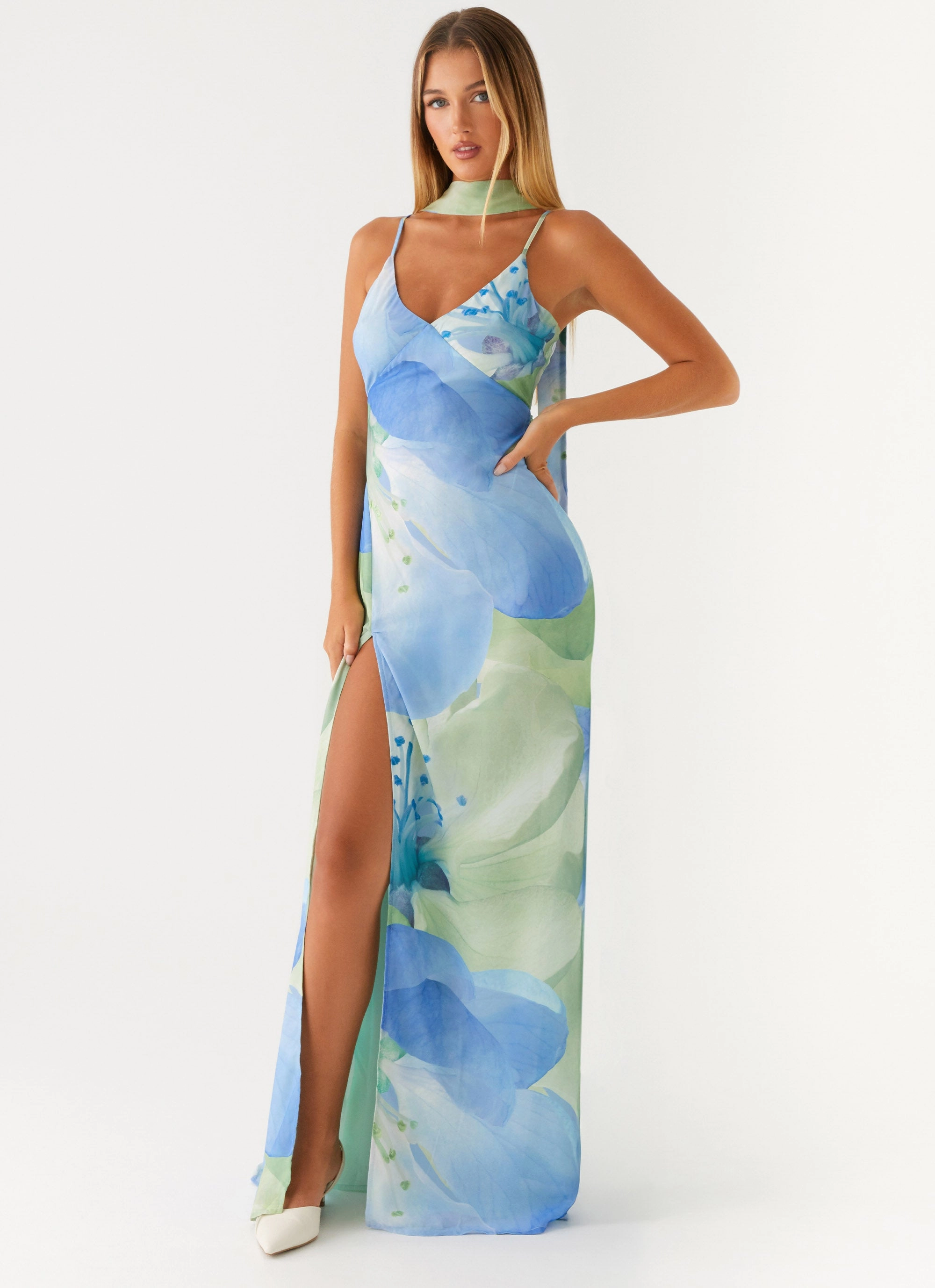 Subtle design Sanctuary Maxi Dress - Flower Print