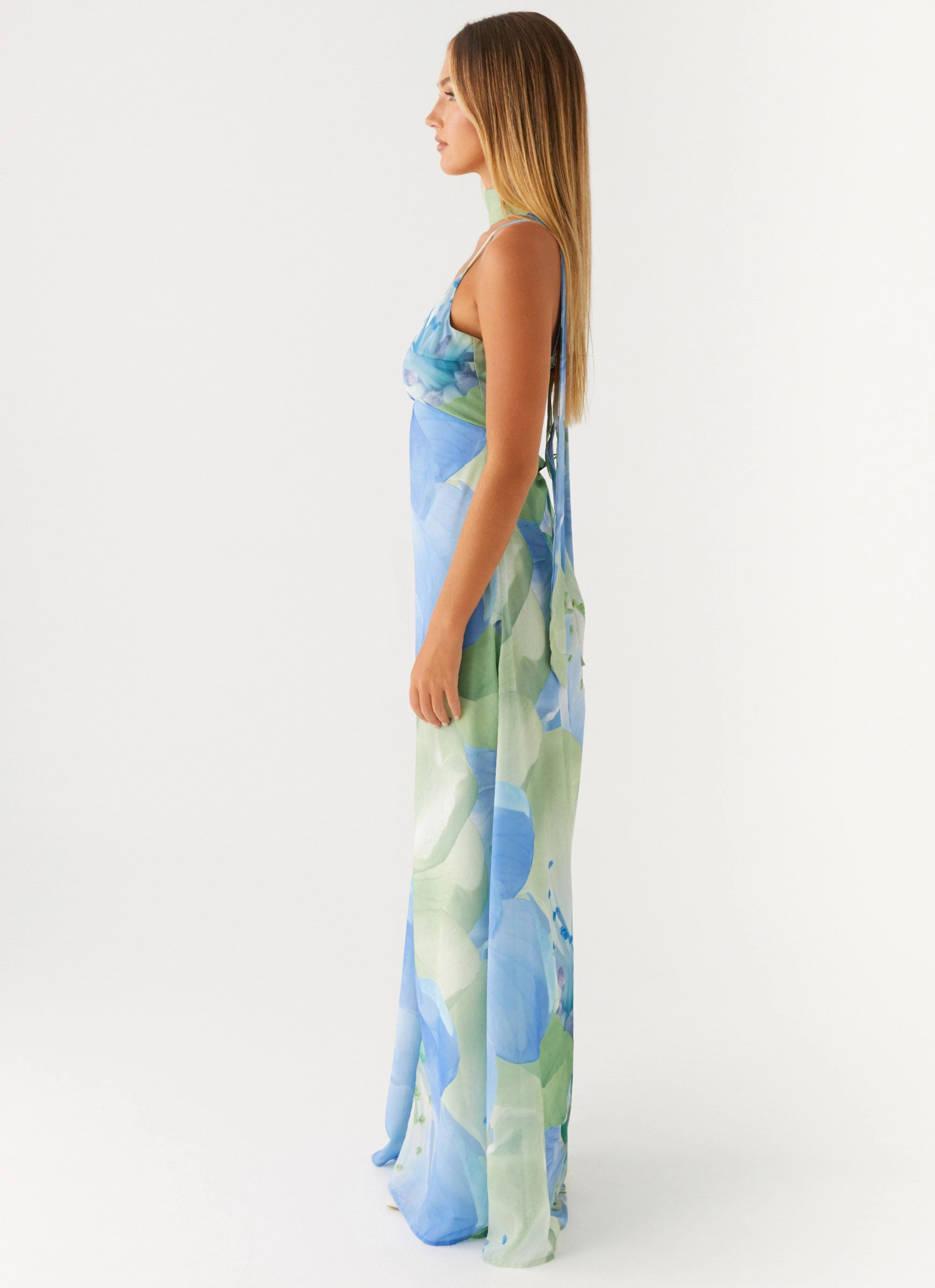 Sanctuary Maxi Dress - Flower Print Brunch Outfit
