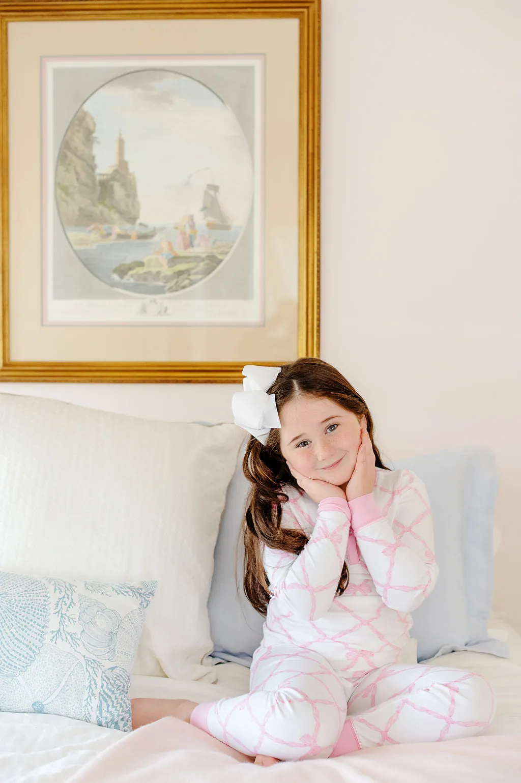 Sara Jane's Sweet Dream Set - Belle Meade Bow with Pier Party Pink