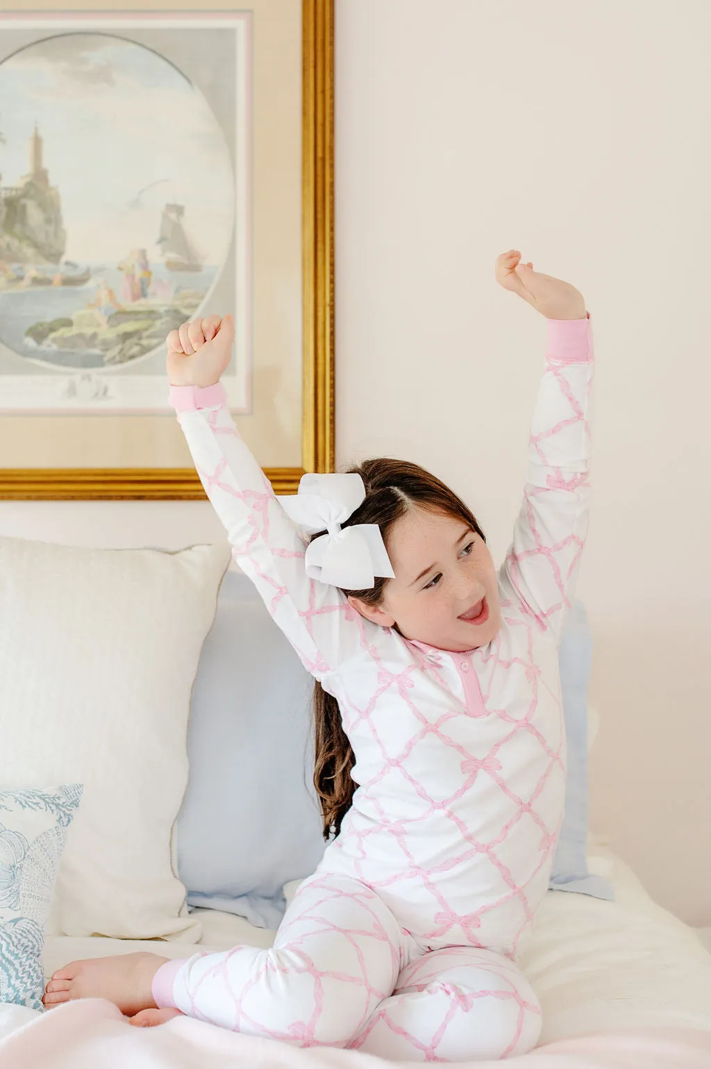 Sara Jane's Sweet Dream Set - Belle Meade Bow with Pier Party Pink