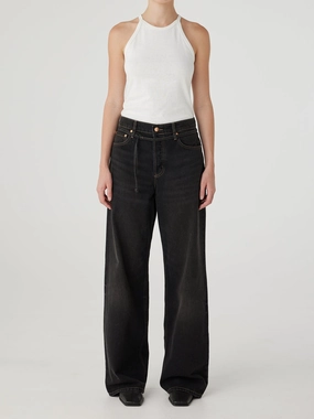 Sasha Jean Black Worn Lean Look Sasha Jean Black Worn Smooth Feel