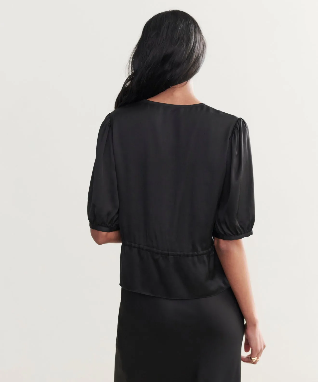 Layered Neckline Details Winter Wardrobe Sawyer Blouse