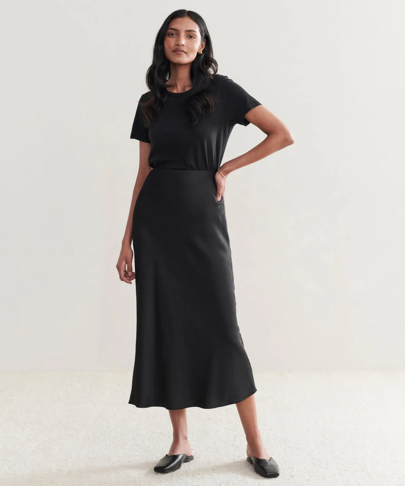 Sawyer Slip Skirt Stretch Support Fit