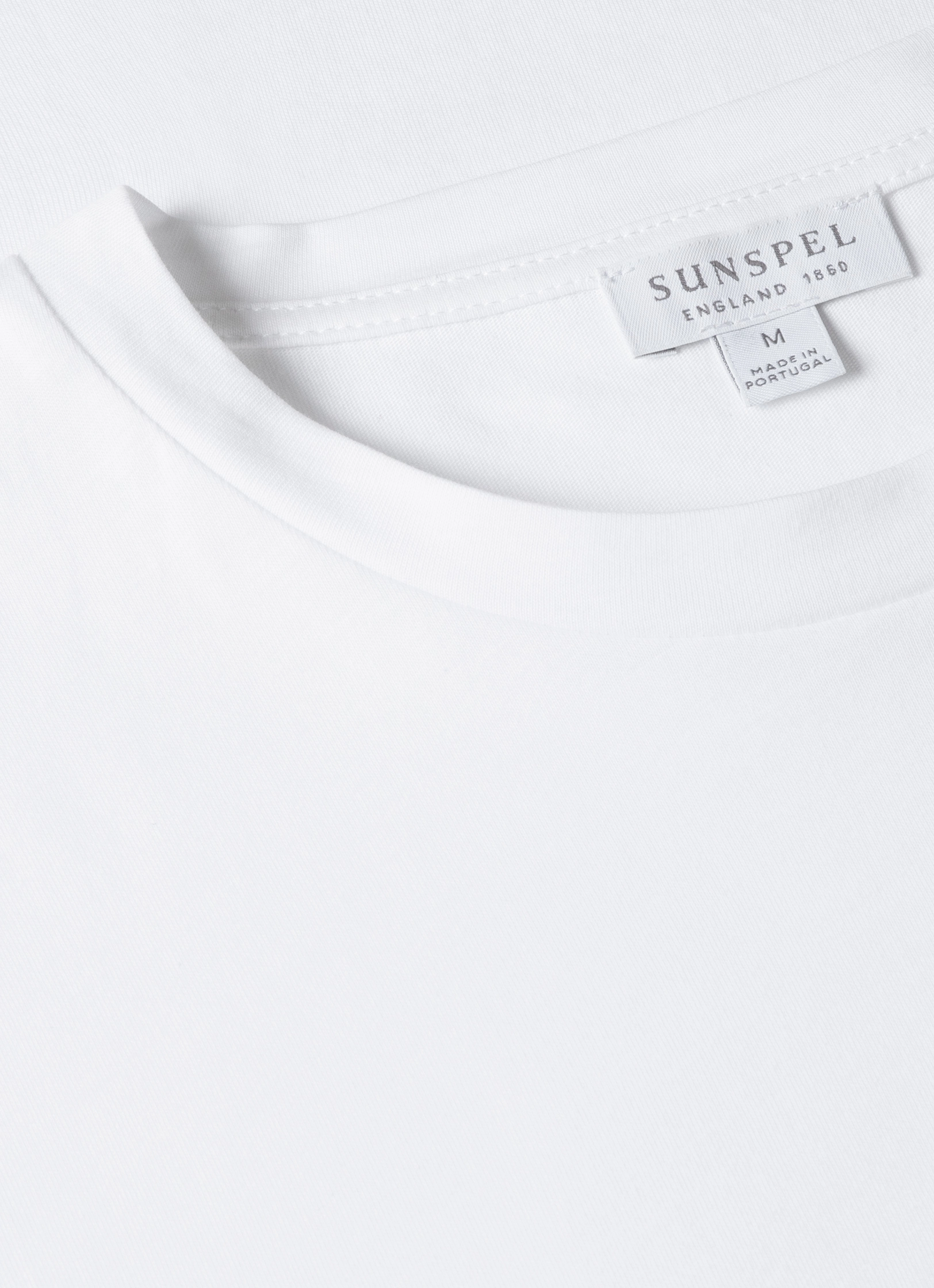 Men's Riviera T-shirt in White sale season Comfortable texture