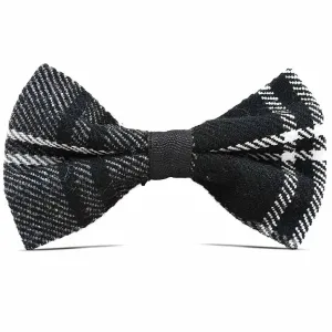 Scottish Bow Tie Tartan Granite