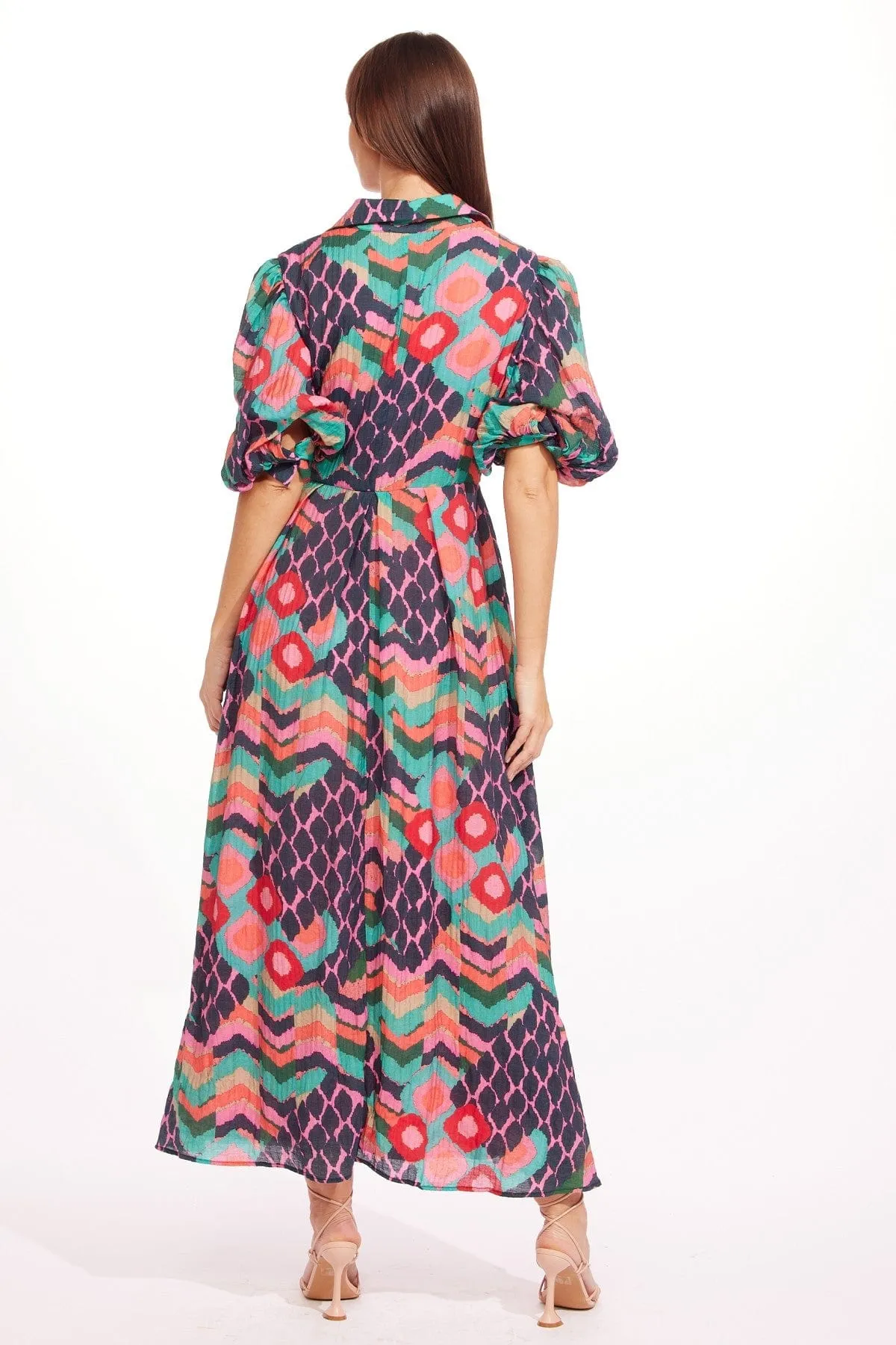 Zophia Dress - Vegas Volt Comfy and Chic Sophisticated Look