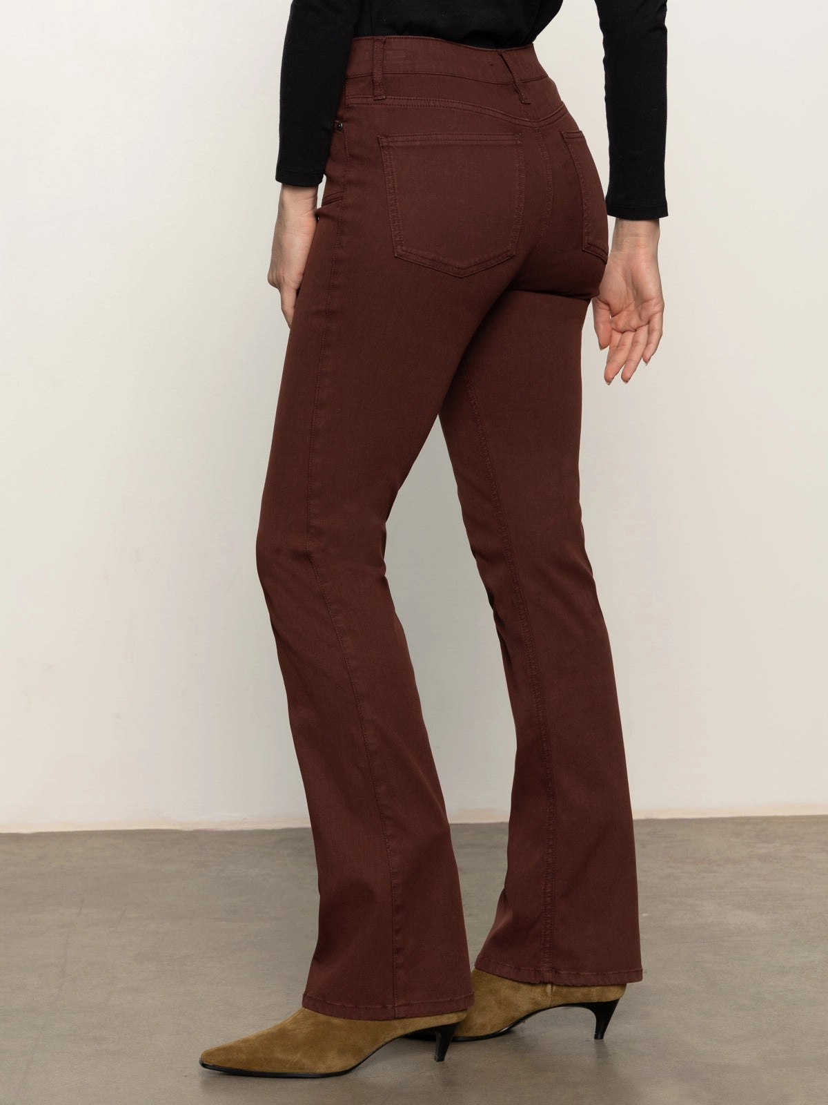 Urban appeal QuickReleaseBuckle Sculpted Brook Bootcut Pant Chicory