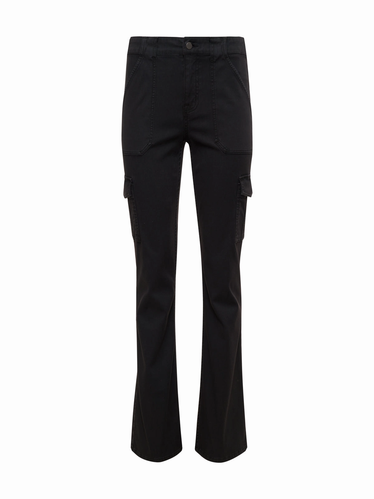Multi Pocket Configuration Casual Look Sculpted Hayden Bootcut Standard Rise Pant Black Extended Sizing