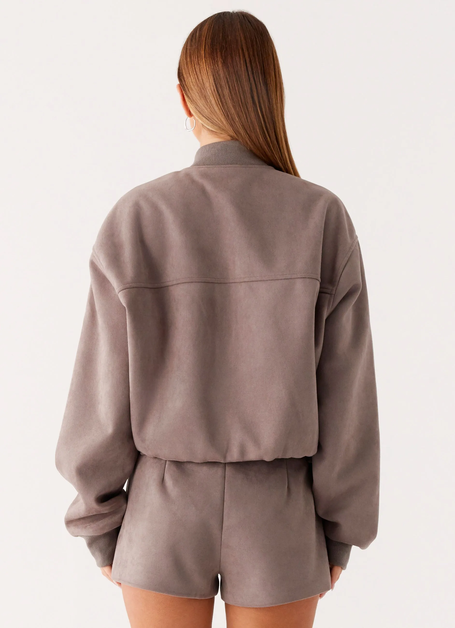 Thats Chill Mini Shorts - Grey TailoredSilhouette Stylish Comfort