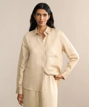 Seamless Side Panels Madeline Shirt Madeline Shirt Quick Release Buttons Formal top