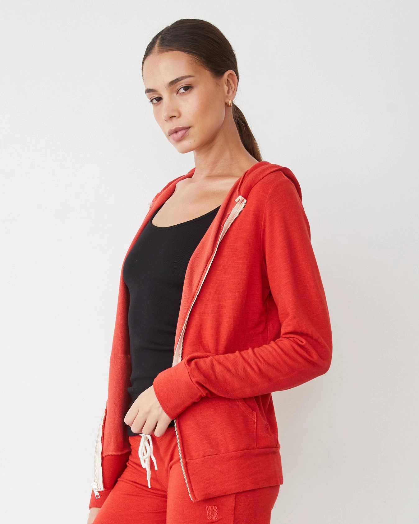 Sustainable Material Blend Supersoft Zip Up Hoody