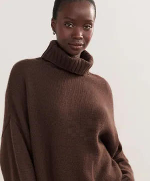 Cashmere Porter Turtleneck UV protection layer