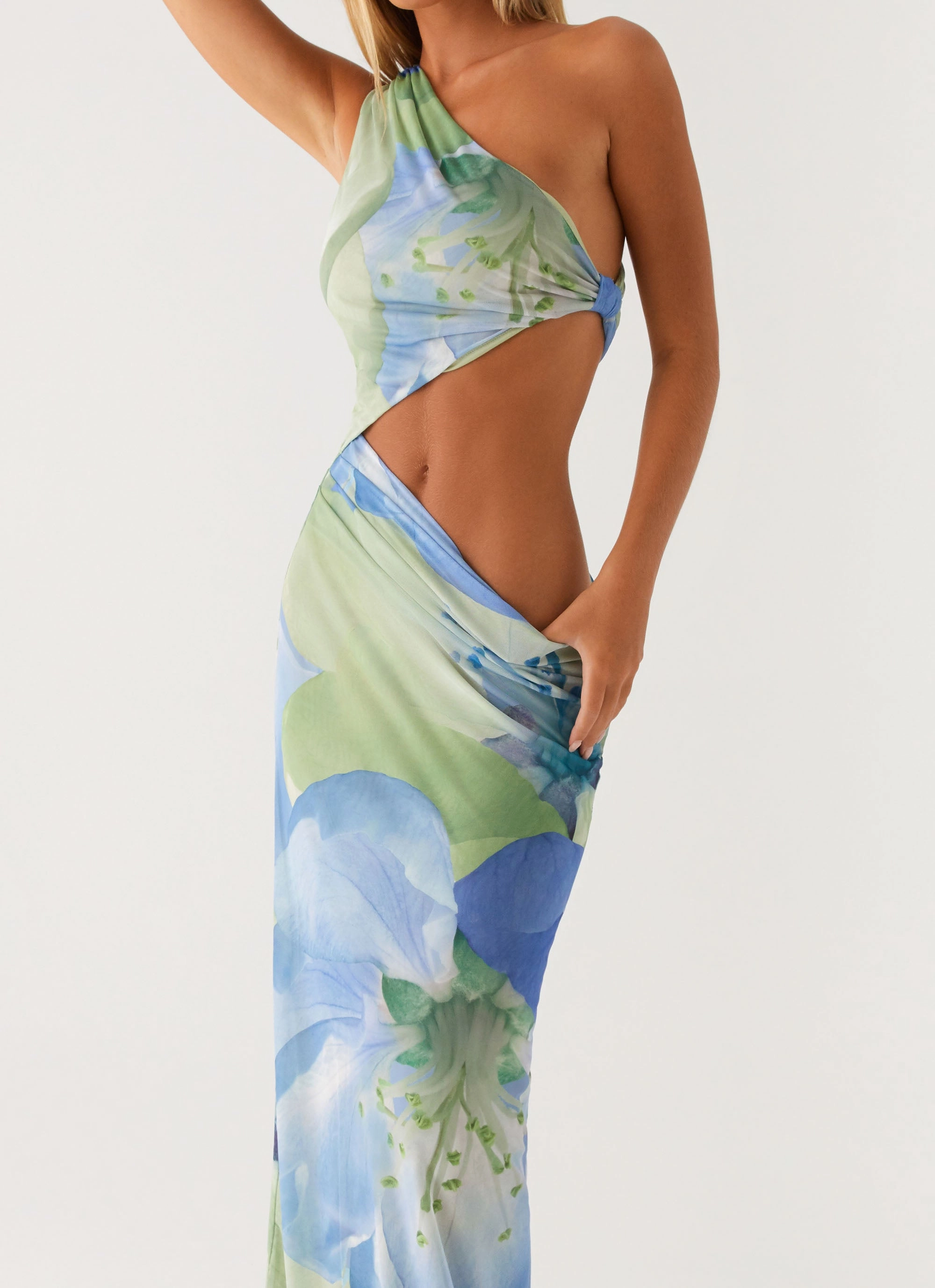 Smooth Drape Wilder Maxi Dress - Flower Print