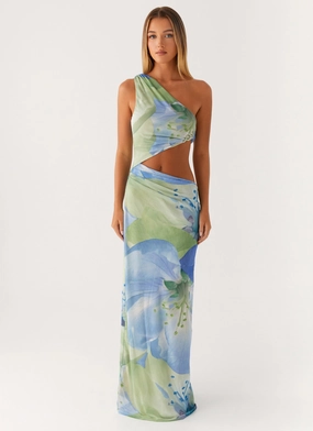Seasonal trends Wilder Maxi Dress - Flower Print Wilder Maxi Dress - Flower Print Nature Bloom Vibrant Layer