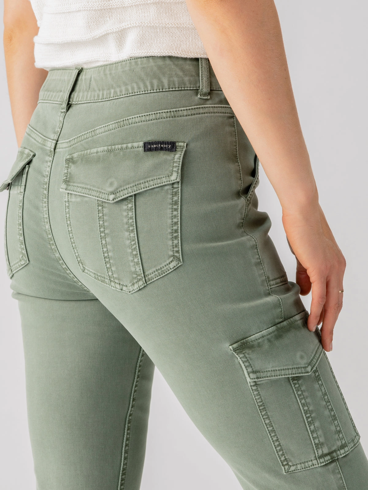 Sculpted Hayden Cargo Standard Rise Pant Dark Spruce Active Layers Flexible Layer