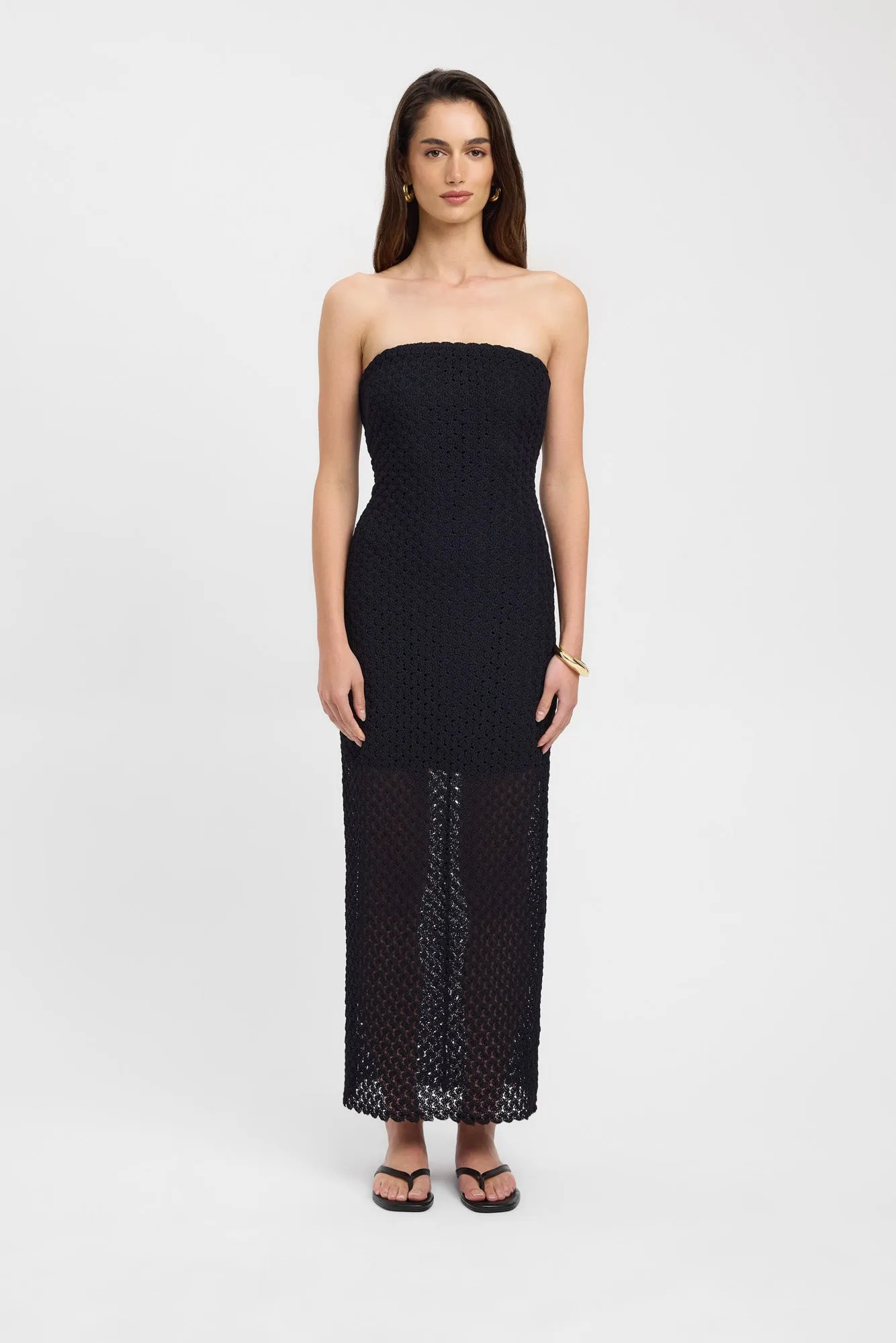 Match Quick Luxe style Savanah Strapless Dress