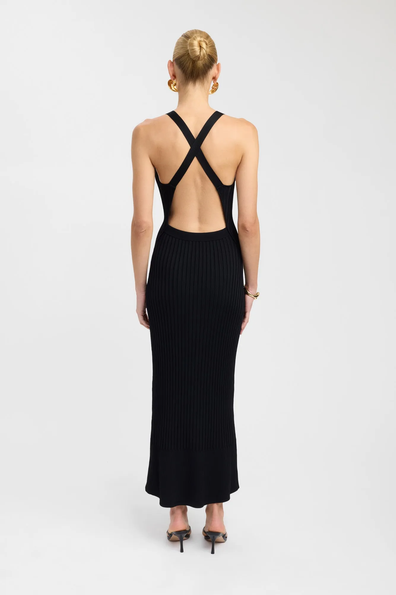 Serah Cross Back Dress Timeless Energy Elegant Style