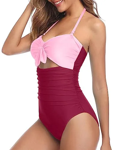 Sexy One Piece Cutout Bathing Suits