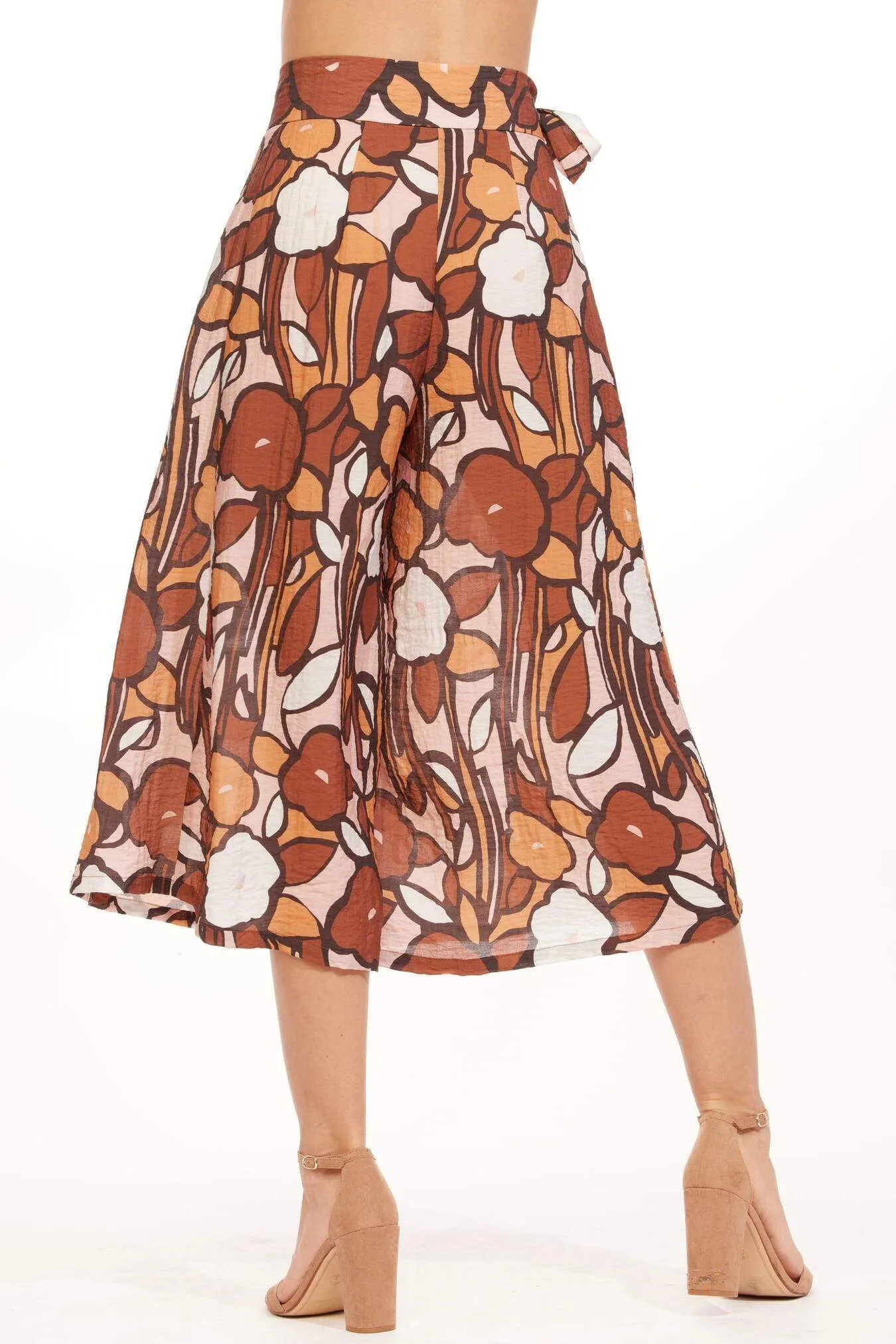 Palazzo Pant - Groovy Garden NoiseReducingFabric