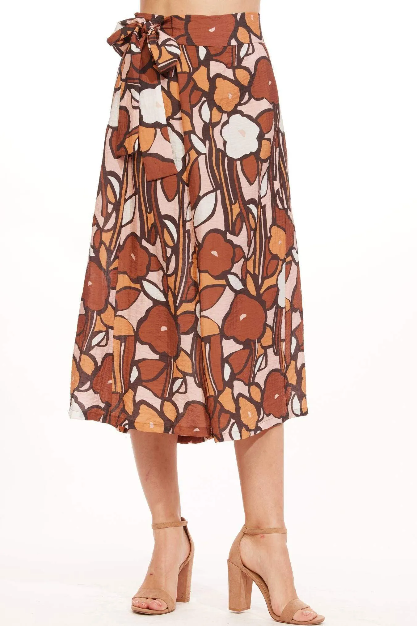 Palazzo Pant - Groovy Garden Lightweight Feel Sporty Appeal