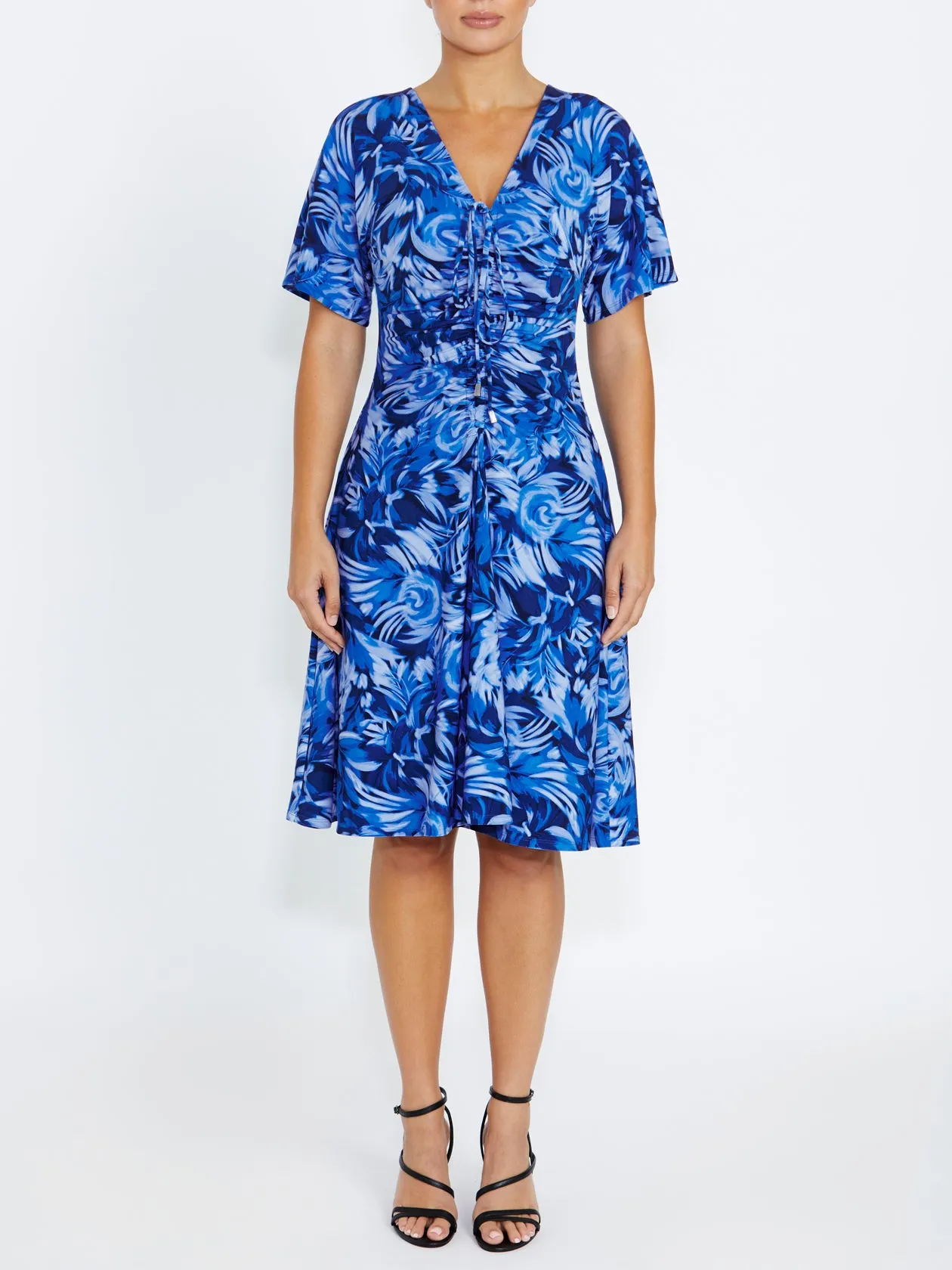 Signature-Style Shelly Blue Jersey Dress