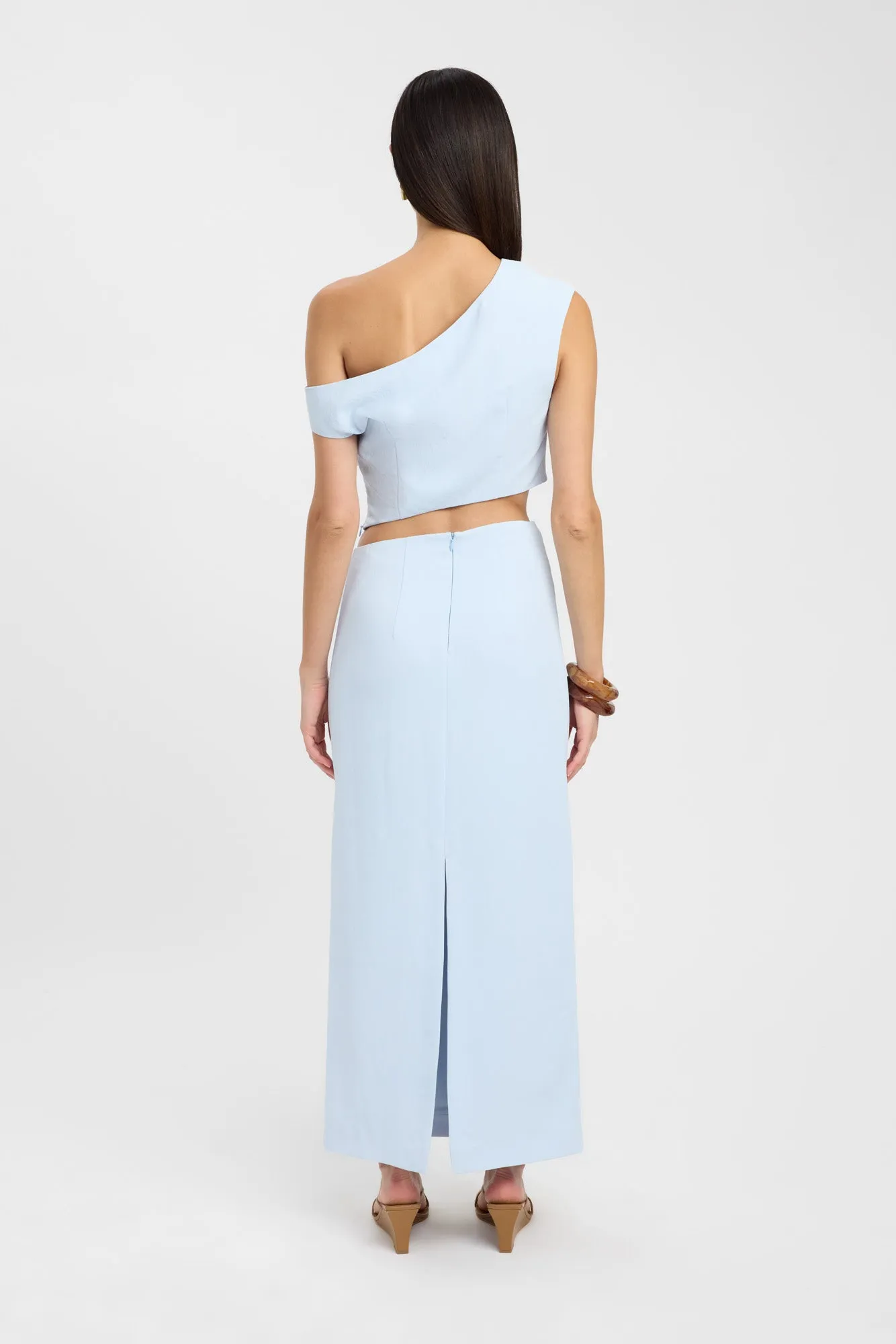 Minimalist Chic Opal Maxi Skirt