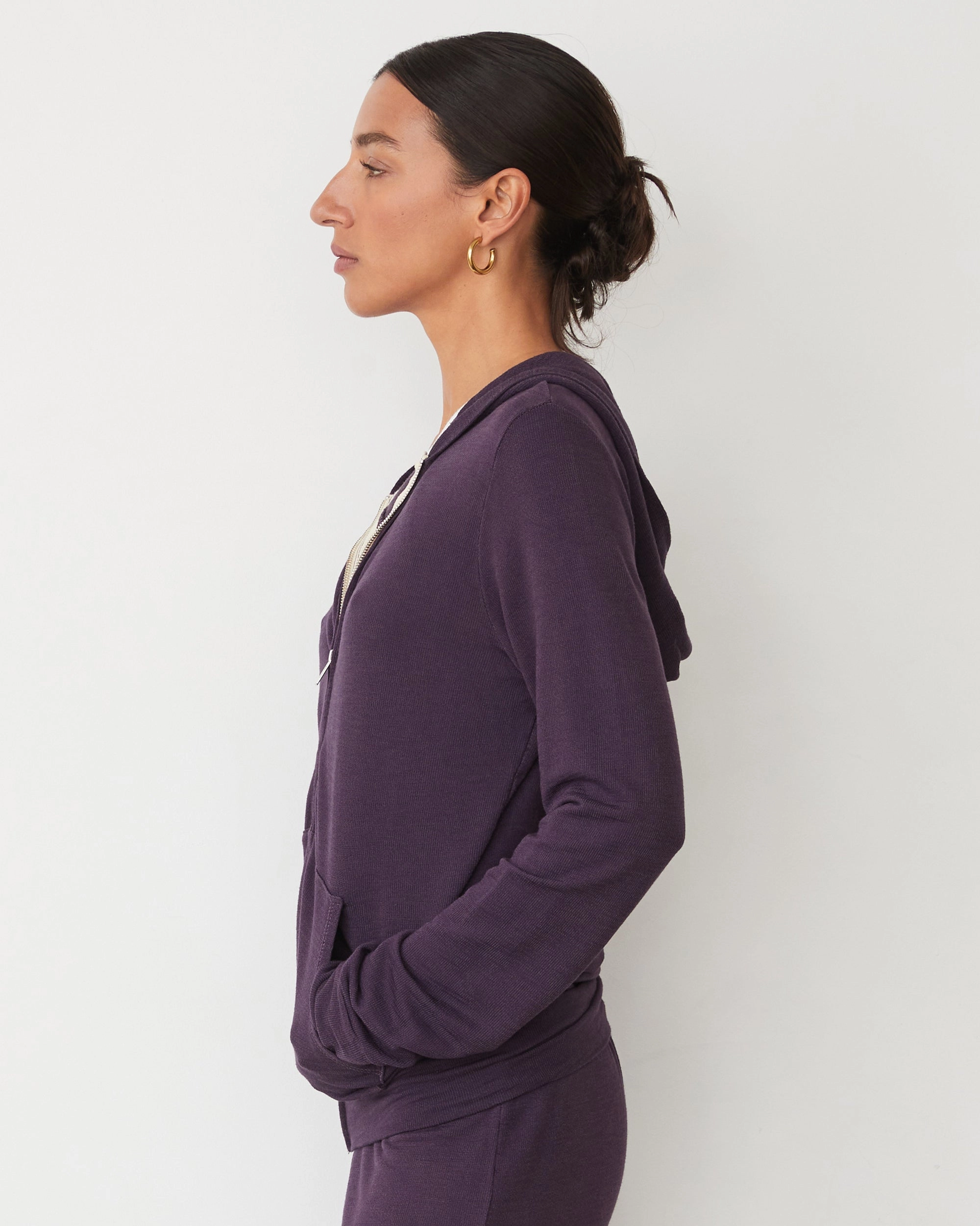 Supersoft Zip Up Hoody Bonded Seam Technology