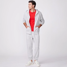 ShrinkResistant Knit Zip Up Hoody Zip Up Hoody Layered Shoulder MidweightKnit