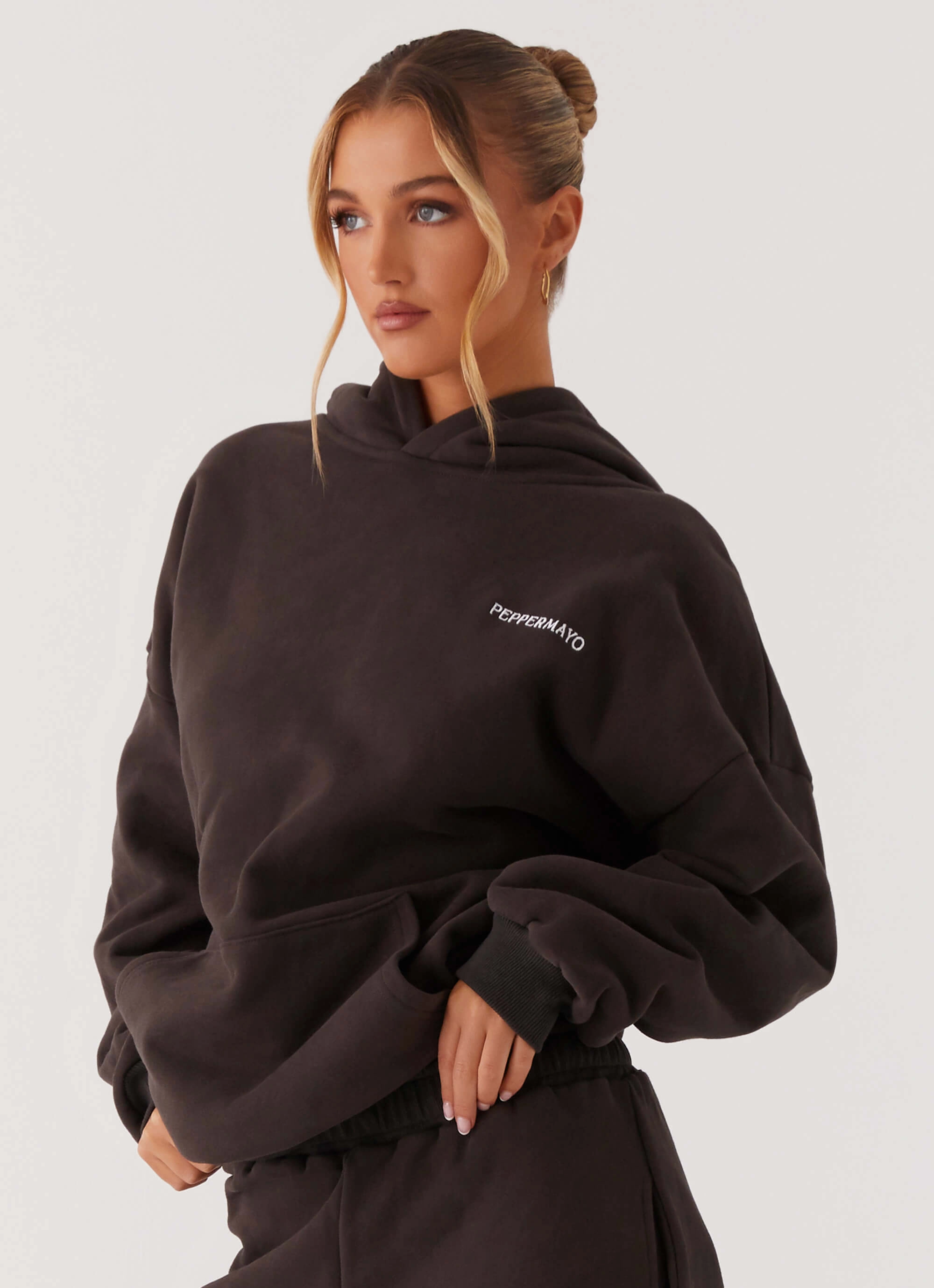 Signature Oversized Hoodie - Charcoal Zero Waste Production