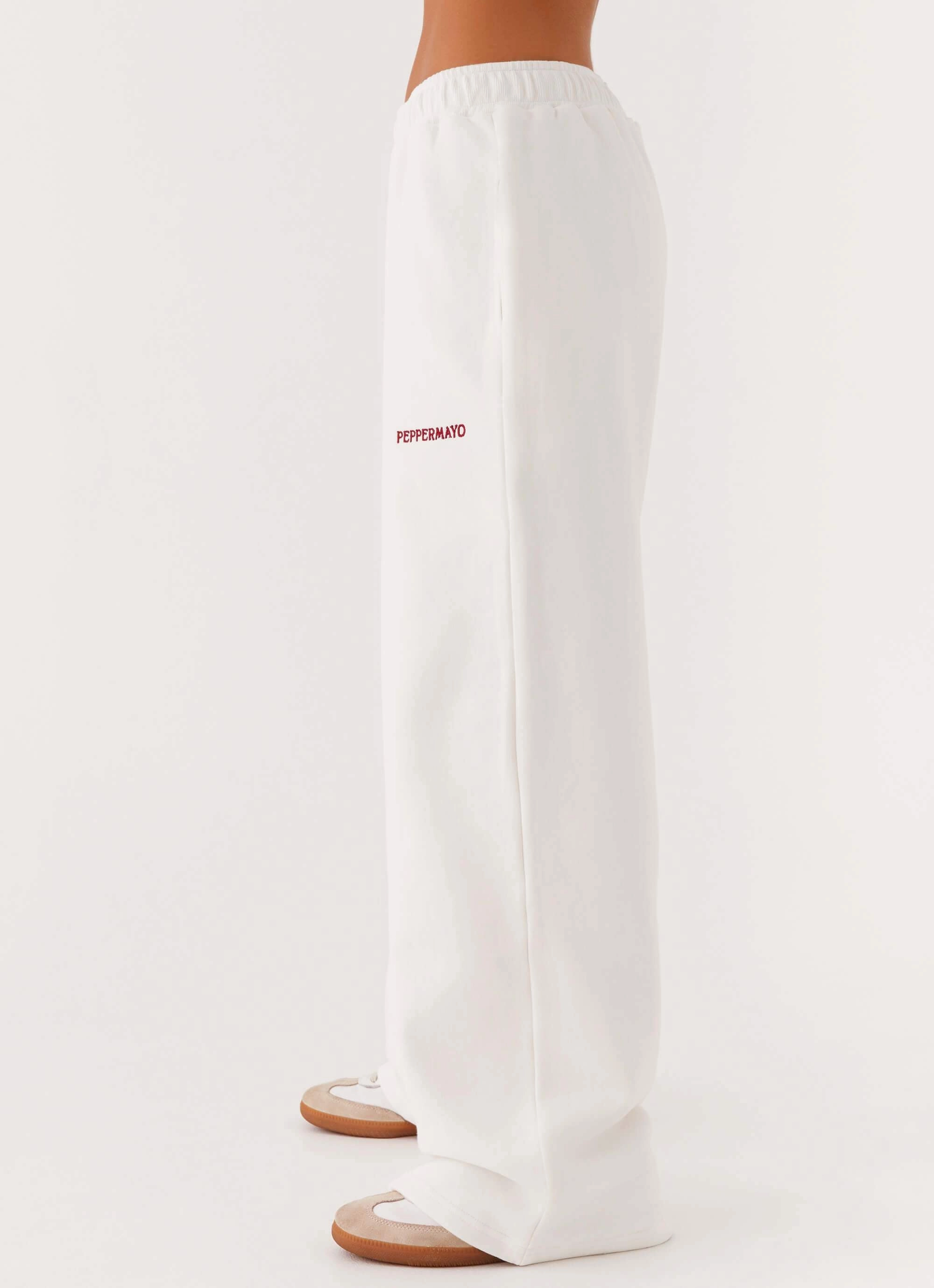 Signature Sweatpants - Ivory Water Resistant Finish Stretch Ready