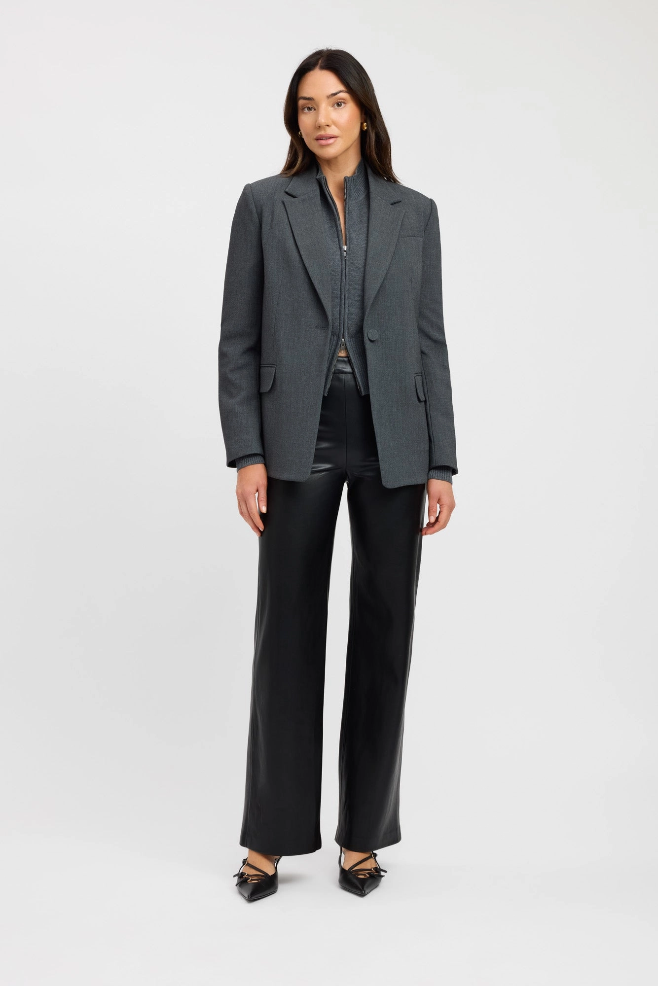 Erika Blazer Hooded style work commute
