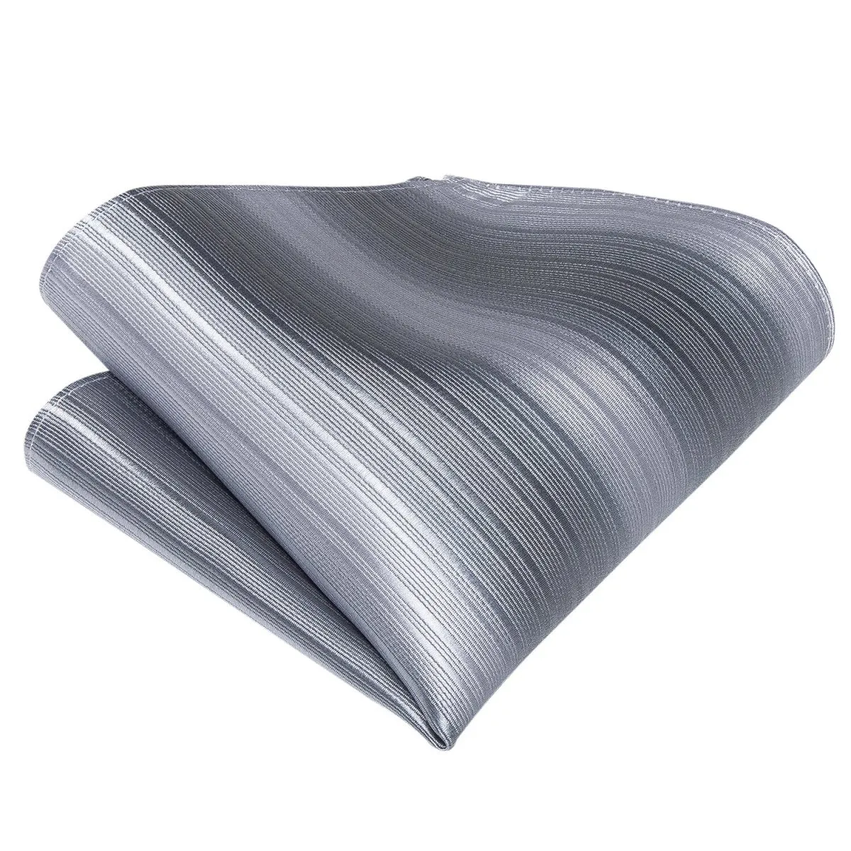 Silver Stripes Matching Bowtie Set (4pc)