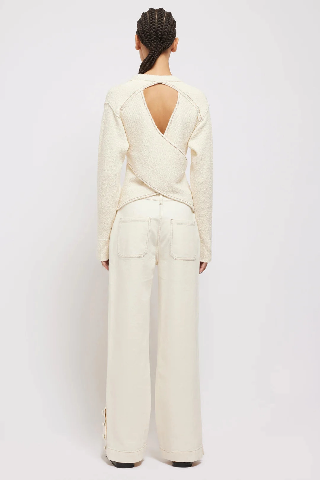 Winter Comfort Simkhai Sabina Crossover Sweater