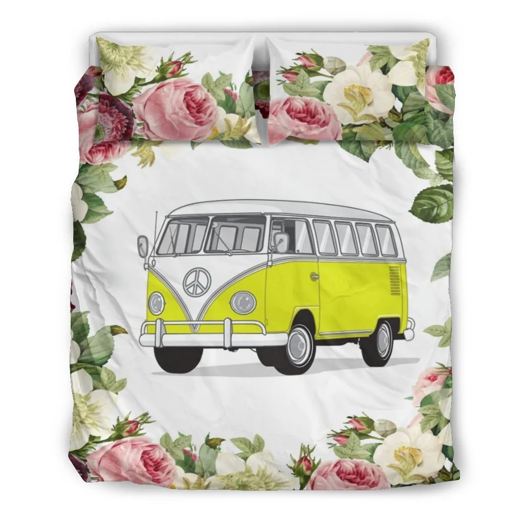 Simple Floral Bedding Set