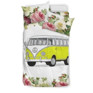 Simple Floral Bedding Set