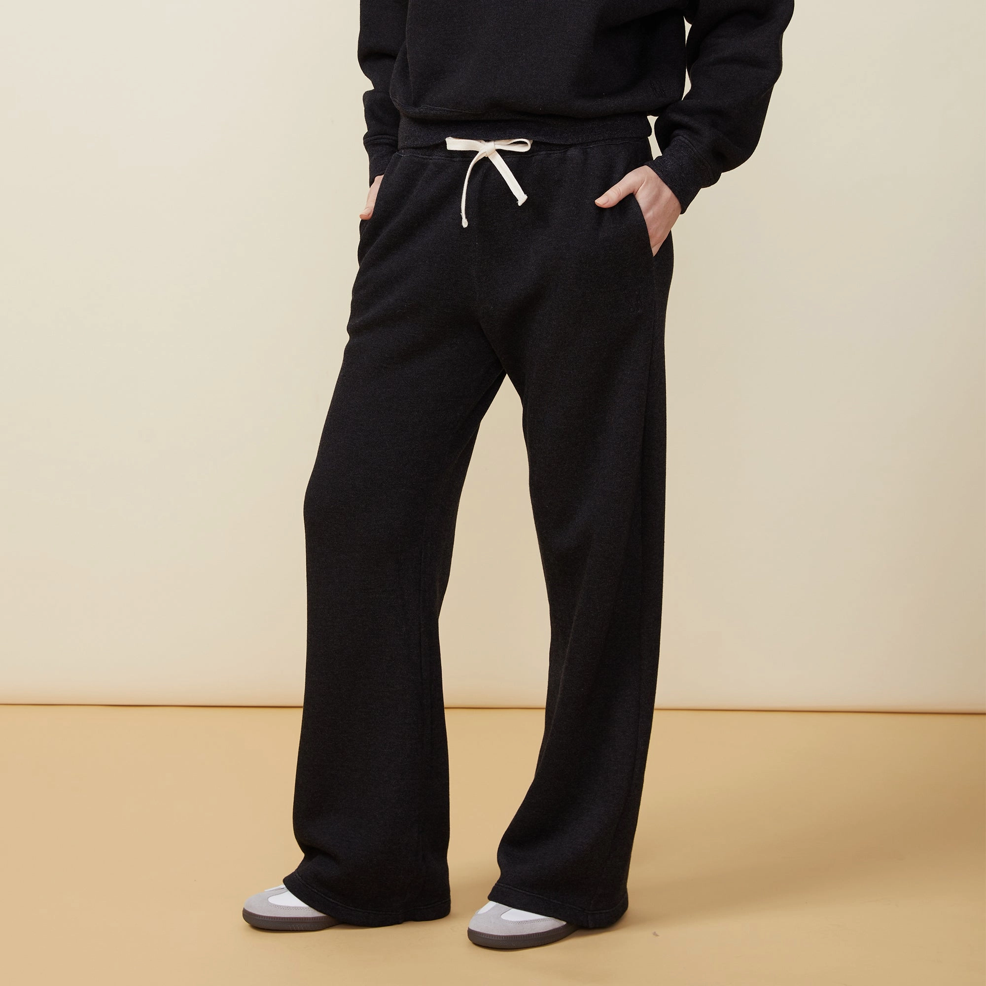 Teddy Fleece Straight Leg Sweat Stain Resistant Weave Urban Comfort